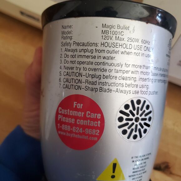 Magic Bullet Blender - Picture 5 of 6